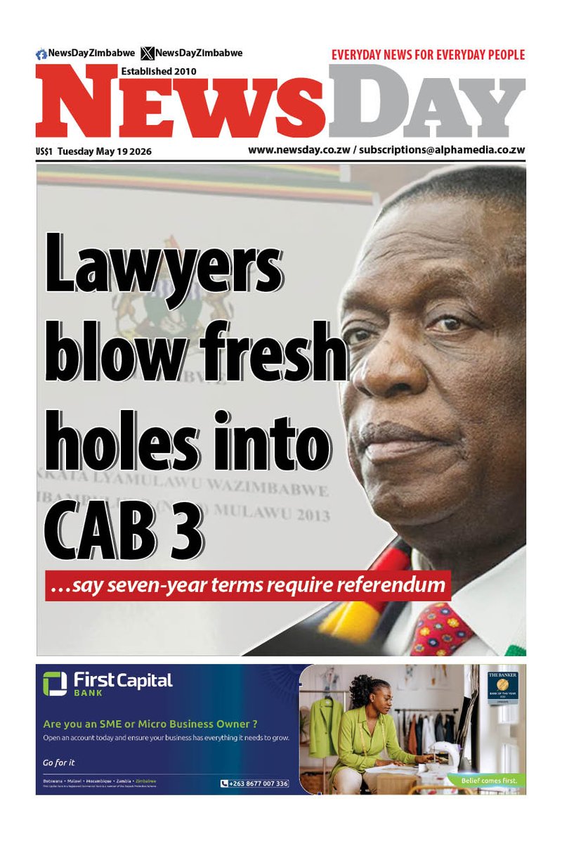 NewsDay Zimbabwe tweet media