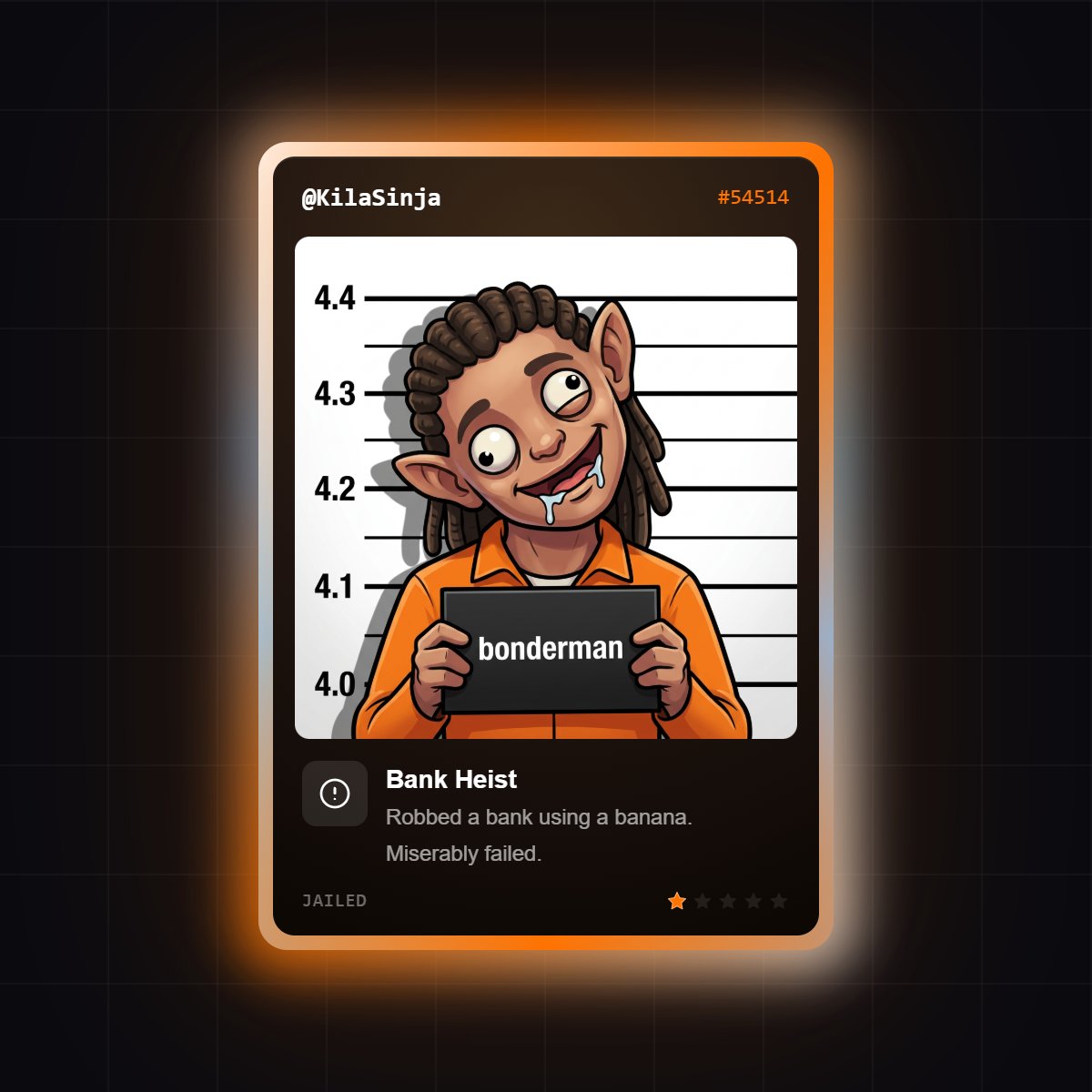 KilaSinja's tweet photo. i'm waiting at #54514

@Jaileddotfun launching soon

[ drop your card below👇] https://t.co/1XL1fYuM3o