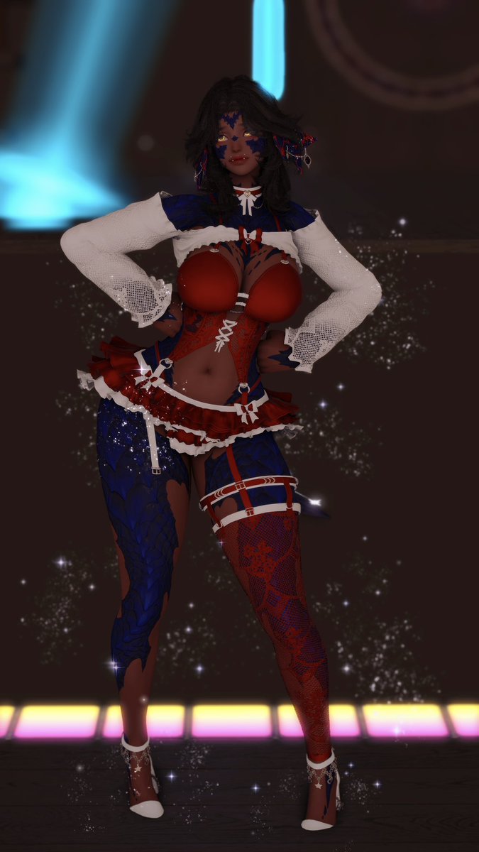 badfanficholy's tweet photo. Went out to Crossroads last night, it was really fun~

#ffxiv #gpose #crossroadsffxiv #mmo https://t.co/XvCFnK6Ulm
