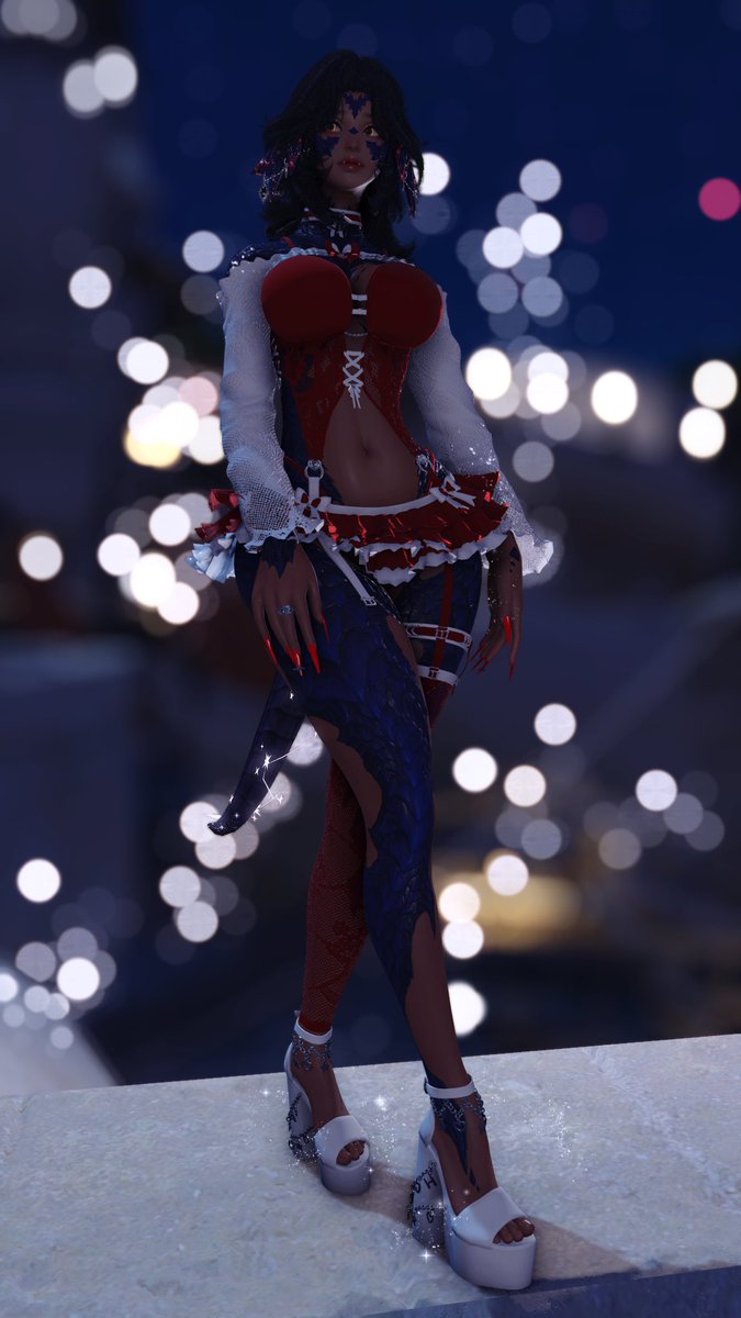 badfanficholy's tweet photo. Went out to Crossroads last night, it was really fun~

#ffxiv #gpose #crossroadsffxiv #mmo https://t.co/XvCFnK6Ulm