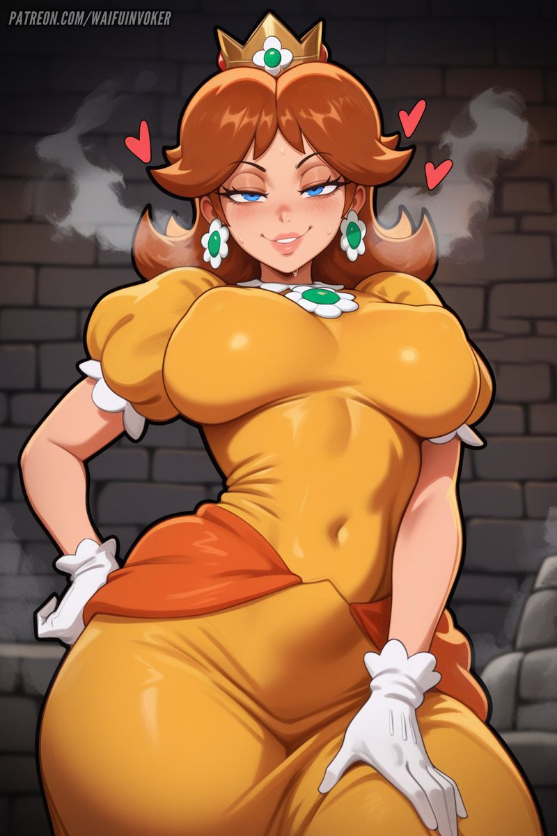 WaifuDiffusi0n's tweet photo. Princess Daisy https://t.co/qMrS7wgq2g