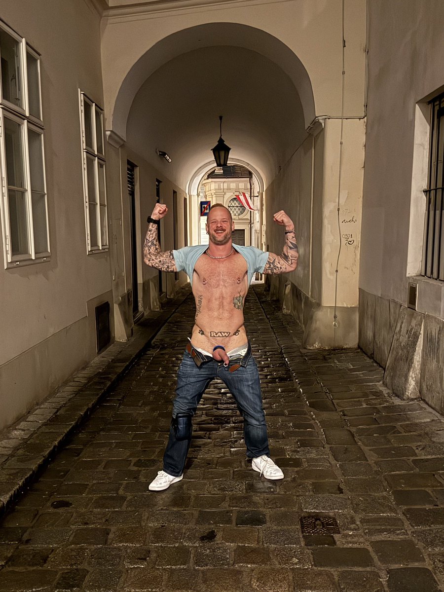 USNCOMBATVET's tweet photo. Just a late night stroll through the streets of Vienna like to slut I am. Next stop PV Pride.

 DM to collab: 
Puerto Vallarta PRIDE ￼￼￼(5/21-26) https://t.co/Vcof9MtI67