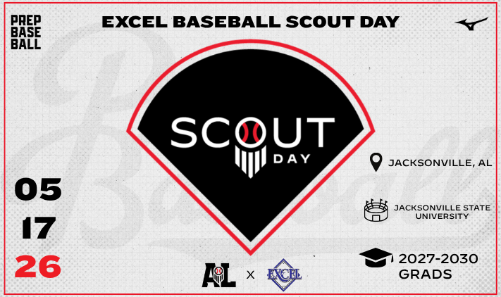 PrepBaseballAL's tweet photo. 📊 𝐄𝐱𝐜𝐞𝐥 𝐁𝐚𝐬𝐞𝐛𝐚𝐥𝐥 𝐒𝐜𝐨𝐮𝐭 𝐃𝐚𝐲: 𝐒𝐭𝐚𝐭 𝐋𝐞𝐚𝐝𝐞𝐫𝐬

The Excel Baseball Scout Day at Jacksonville State University featured plenty of standout performances from prospects in the 2027-2030 classes to open the summer. ⚡️

Check out the statistical leaderboard from the event featuring:
✅ 60 times
✅ Exit velocities
✅ Positional velocities
✅ More

🔗: https://t.co/EoStKpwRiS

#ExcelScout || @ExcelBaseball