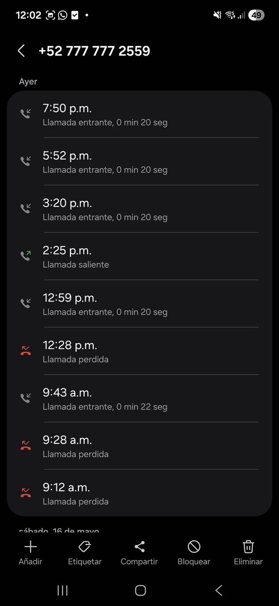 ro_velezz's tweet photo. @izzi_mx 19 llamadas recibidas de izzi en 2 días, para confirmar una visita técnica a la cuál NO fueron!!! Ridículo sus conmutadores que no sirven para nada!!! https://t.co/6x5J0DvQOX