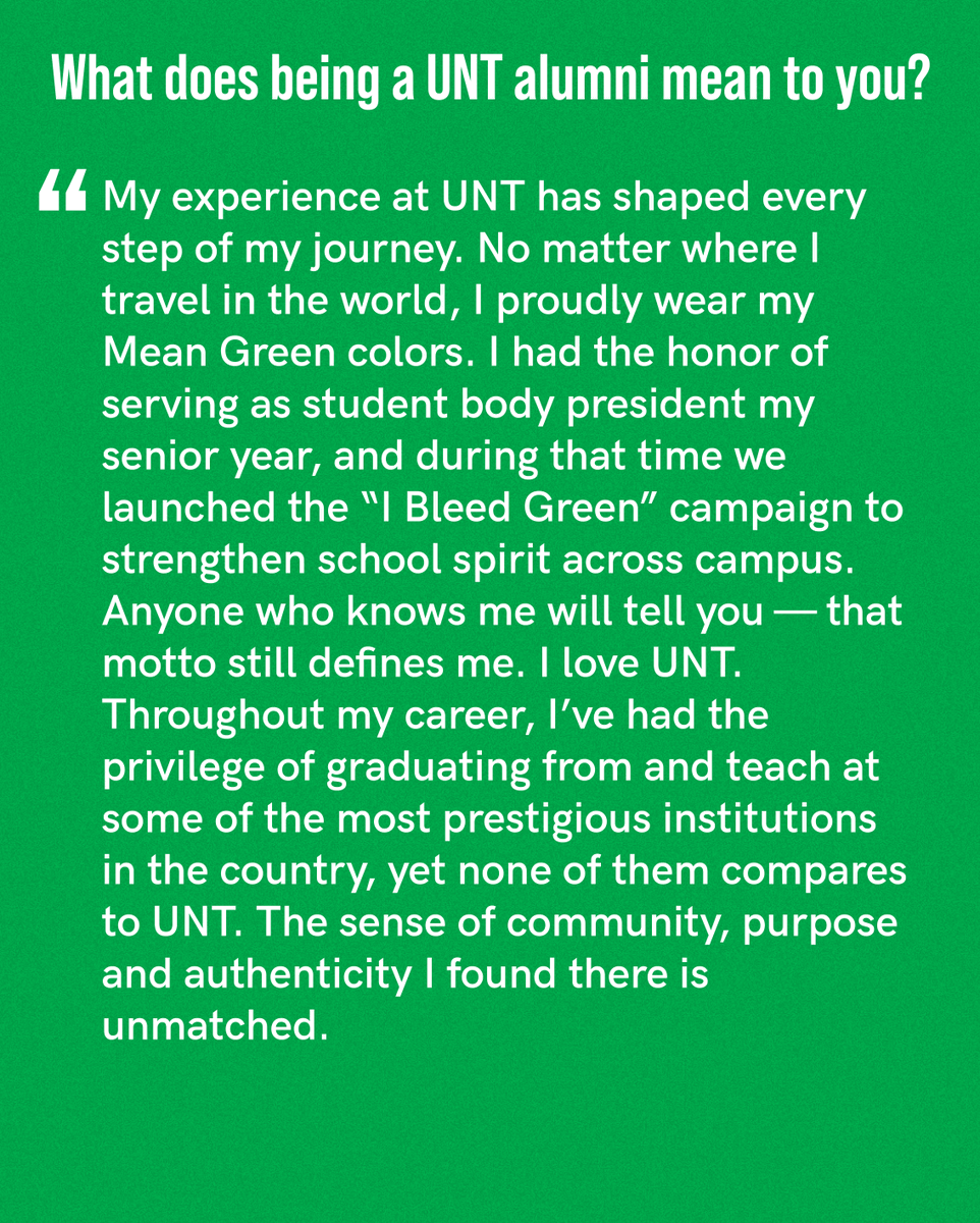 UNTAlumniAssoc's tweet photo. ✨ UNT Alumni Spotlight: Brandon D. Daniels

➡️ Brandon is an accomplished chief operations officer with over a decade of experience in strategic leadership and performance improvement. 

✨ Know someone whose journey deserves the spotlight — send us a message!

#UNTAlumni https://t.co/zPCxmxVYWC