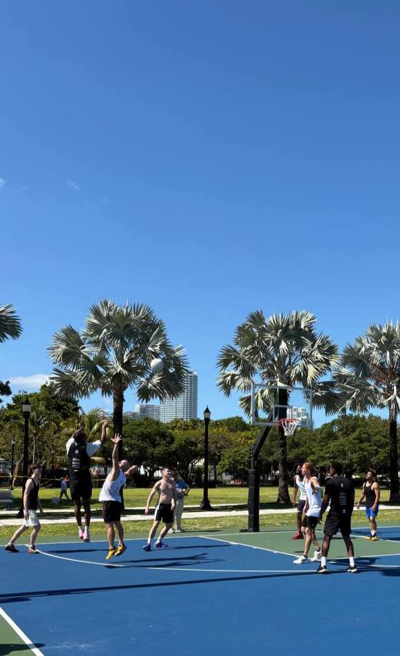 Otonomos's tweet photo. This was Consensus Miami week.

We brought the court to crypto.

Next up: @ETHGlobal NYC, June 10th.

@CaymanFinance @hristijan_akka @paggaapp @koups87 @CFMLLP  

Drop a 🏀 if coming to play and 💰 if you’d like to co-host. https://t.co/TuCliol8NI