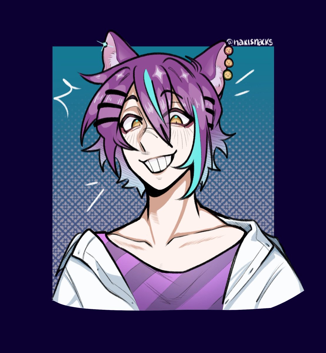 nakisnacks's tweet photo. kamishiro rui but make it che'nya
#prsk_FA #ツイステ #twst https://t.co/iqQZFVrTrD