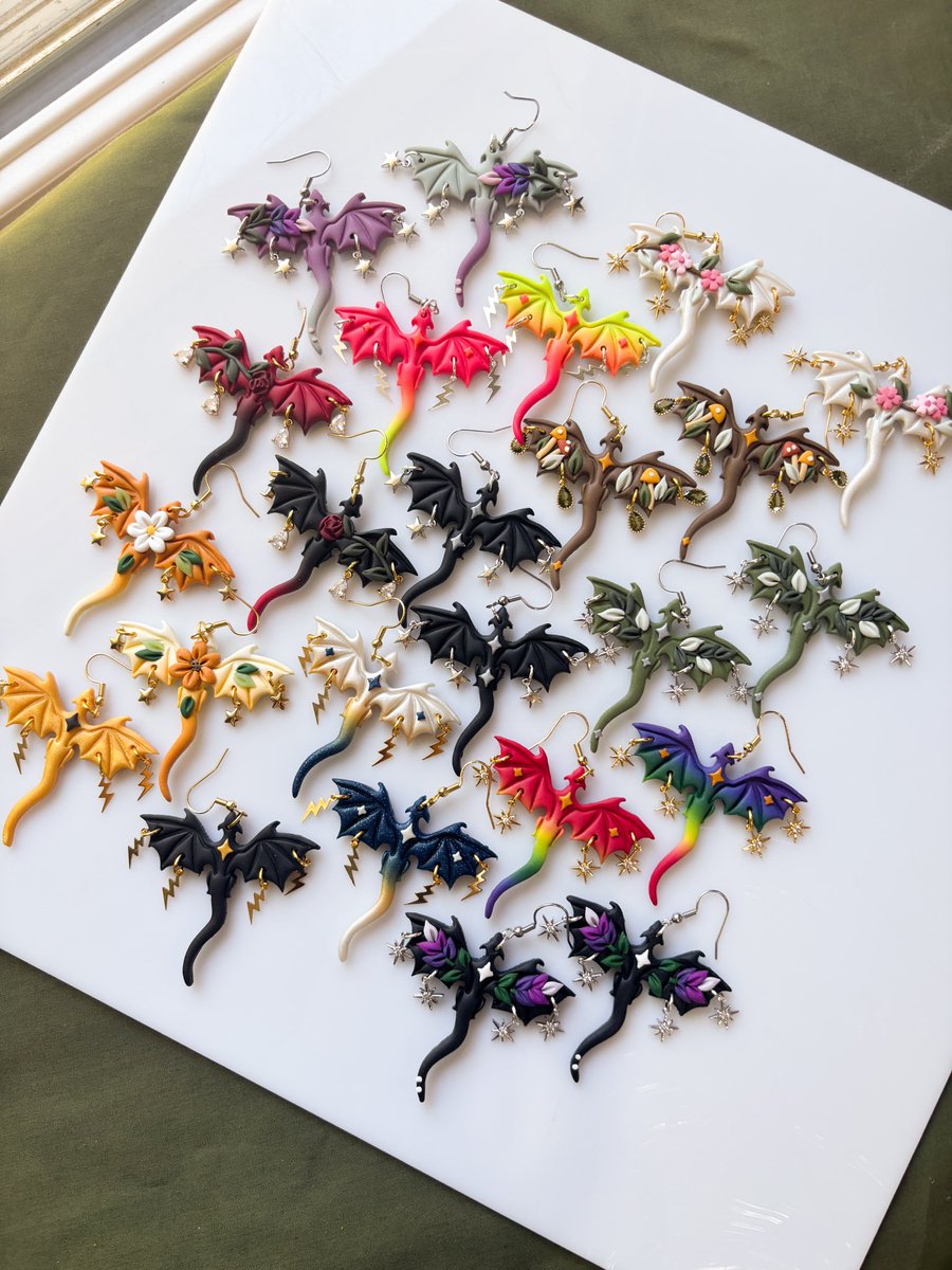 aimee makes earrings • tweet media