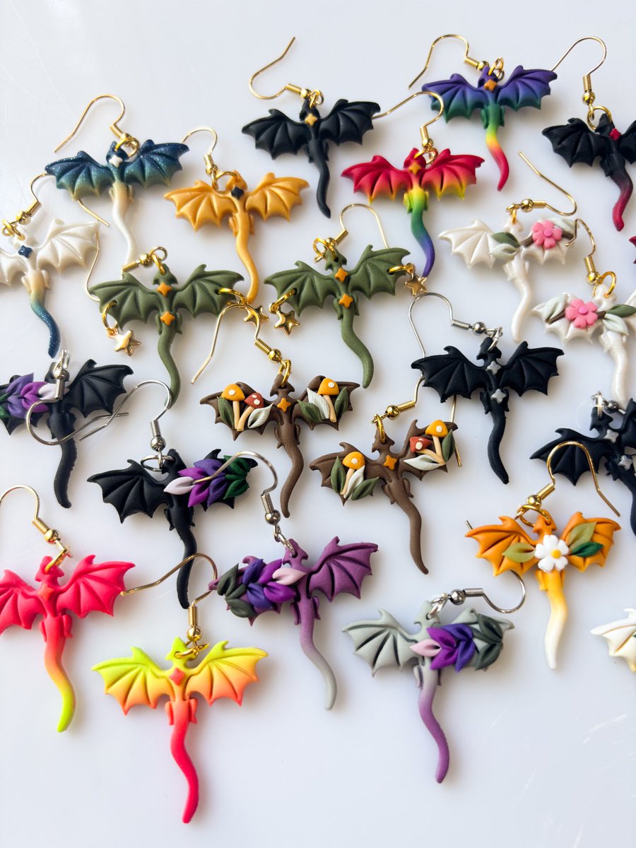 aimee makes earrings • tweet media