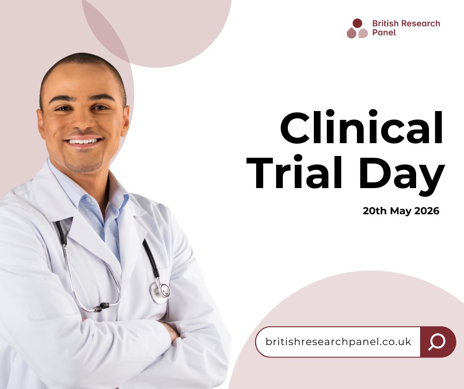 BritishPanel's tweet photo. Clinical trials are essential to the advancement of medicine, that improves the lives of millions of people worldwide. 🌍

We work to connect our members with  research opportunities!

Check out our current clinical trials: https://t.co/1qirJyar4L

#WorldClinicalTrialsDay https://t.co/PeDfNKvB2N