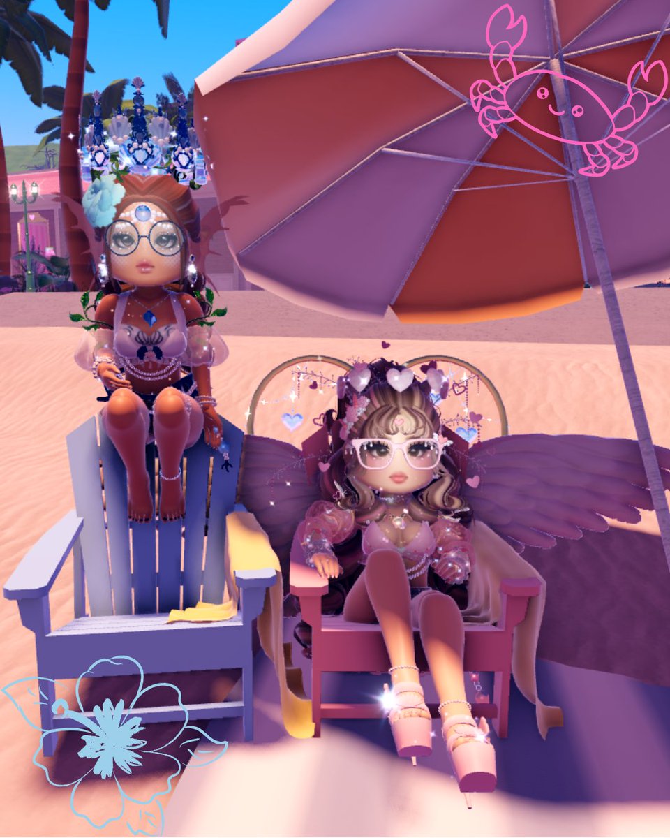 _Tea_Biscuits_'s tweet photo. 𓆉 ⋆.˚ 𓆝⋆.˚ Summer Photoshoot with my fav person! We had so much fun and are so ready for tidalglow!!
@arixroyale
.
.
.
More photos in replies 
Tags: #RHTC #roblox https://t.co/gCsSbD3dxa