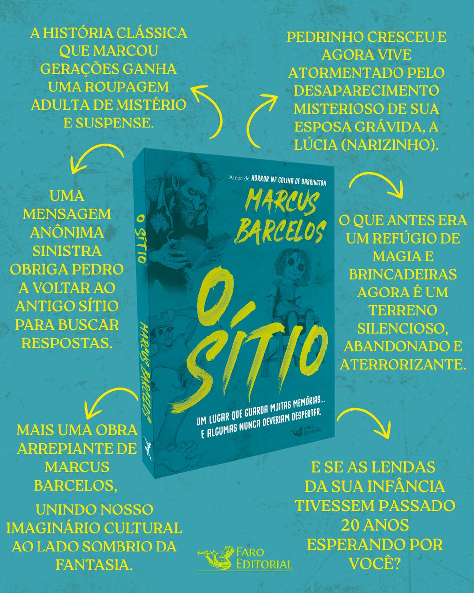 FaroEditorial's tweet photo. O Sítio, de Marcus Barcelos

"A infância nunca foi tão inocente quanto lembramos… 🚪🌲"

https://t.co/HDQDqgizoO https://t.co/9ITBPOvPae