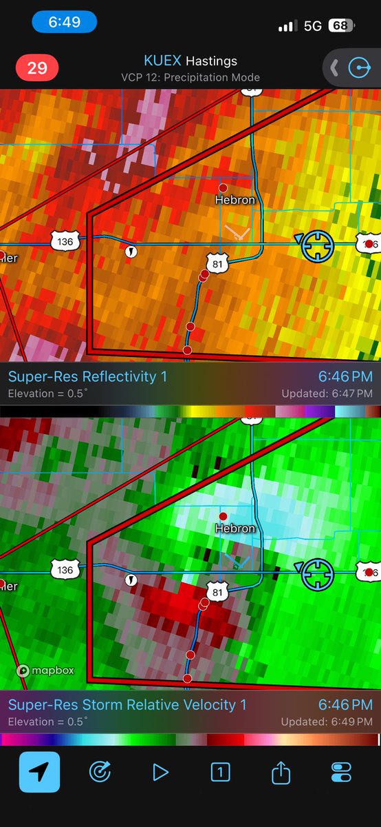 JosephYost22's tweet photo. @AJCB_WX @oldscarf1stweek Honestly looking though footage from yesterday and I was struggling to find any tornado. I even have the moment the Tor R was issued https://t.co/cgAe1DLr7N