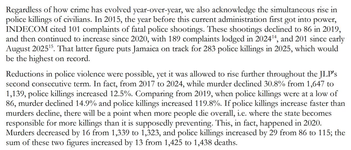 LANDS_Ja's tweet photo. The rise in police killings is one of the things that we have been watching with concern.

Here is an excerpt from something we released shortly before the last general elections: https://t.co/3OlJFUqGeY https://t.co/8EIgC3b8Qv