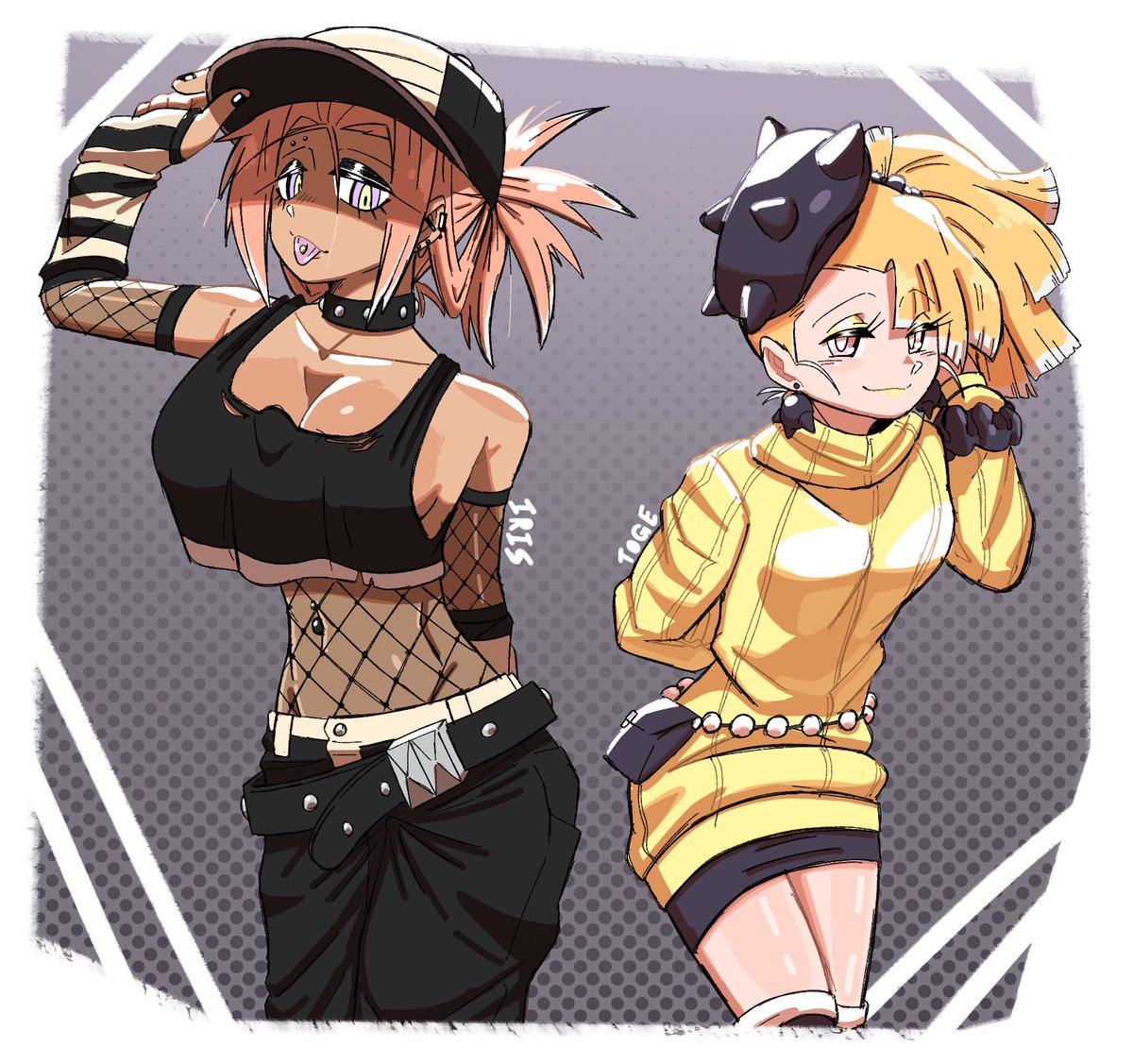 Kuiperjelly's tweet photo. Human Iris and Toge (OC) https://t.co/gBaDrXldt2