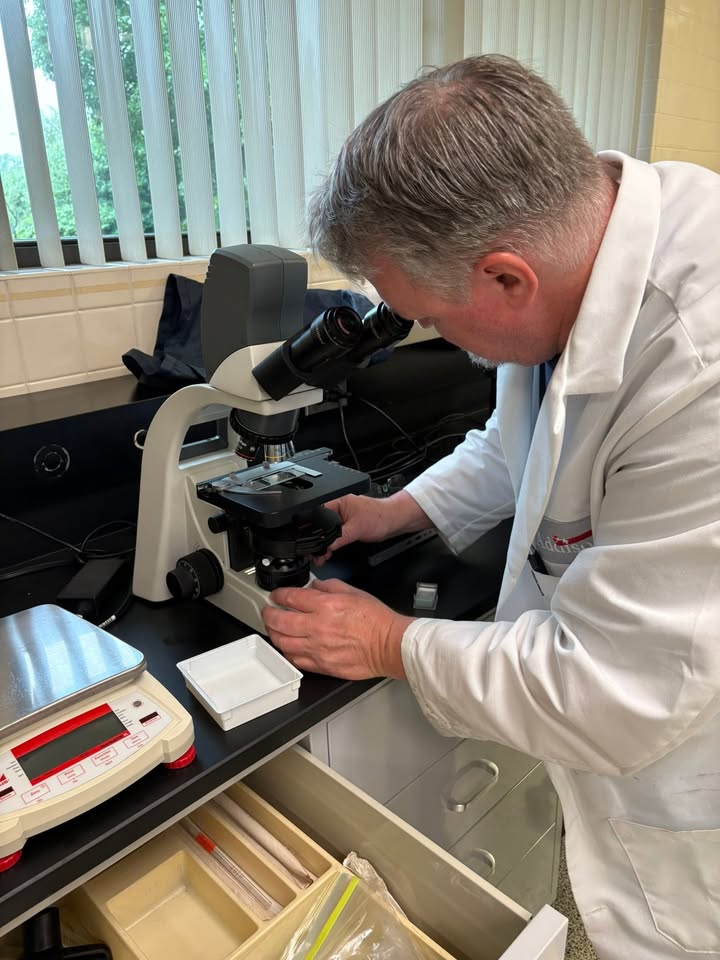 AddisonVillage's tweet photo. Happy Public Works Week! The Laboratory &amp; Technical Services Division plays a vital role by testing all wastewater, stormwater, and industrial wastewater samples.  Our dedicated staff conducts over 40,000 tests annually to ensure compliance with state-issued permits. https://t.co/lHAlS1Gbwo