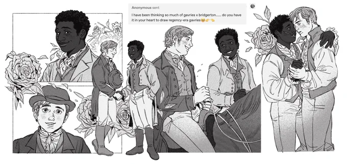 anon on tumblr got me good. i might went a little ham 🚶‍♀️‍➡️
#gavries 