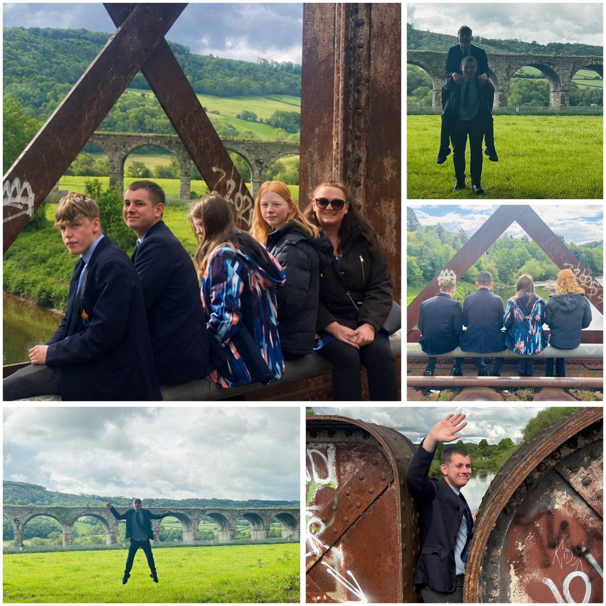 MCS_SRB's tweet photo. Year 10 enjoyed a wellbeing walk to the iron bridge as part of their history of Monmouth topic on Friday 🌉🏴󠁧󠁢󠁷󠁬󠁳󠁿 https://t.co/jEaUKCQfa5