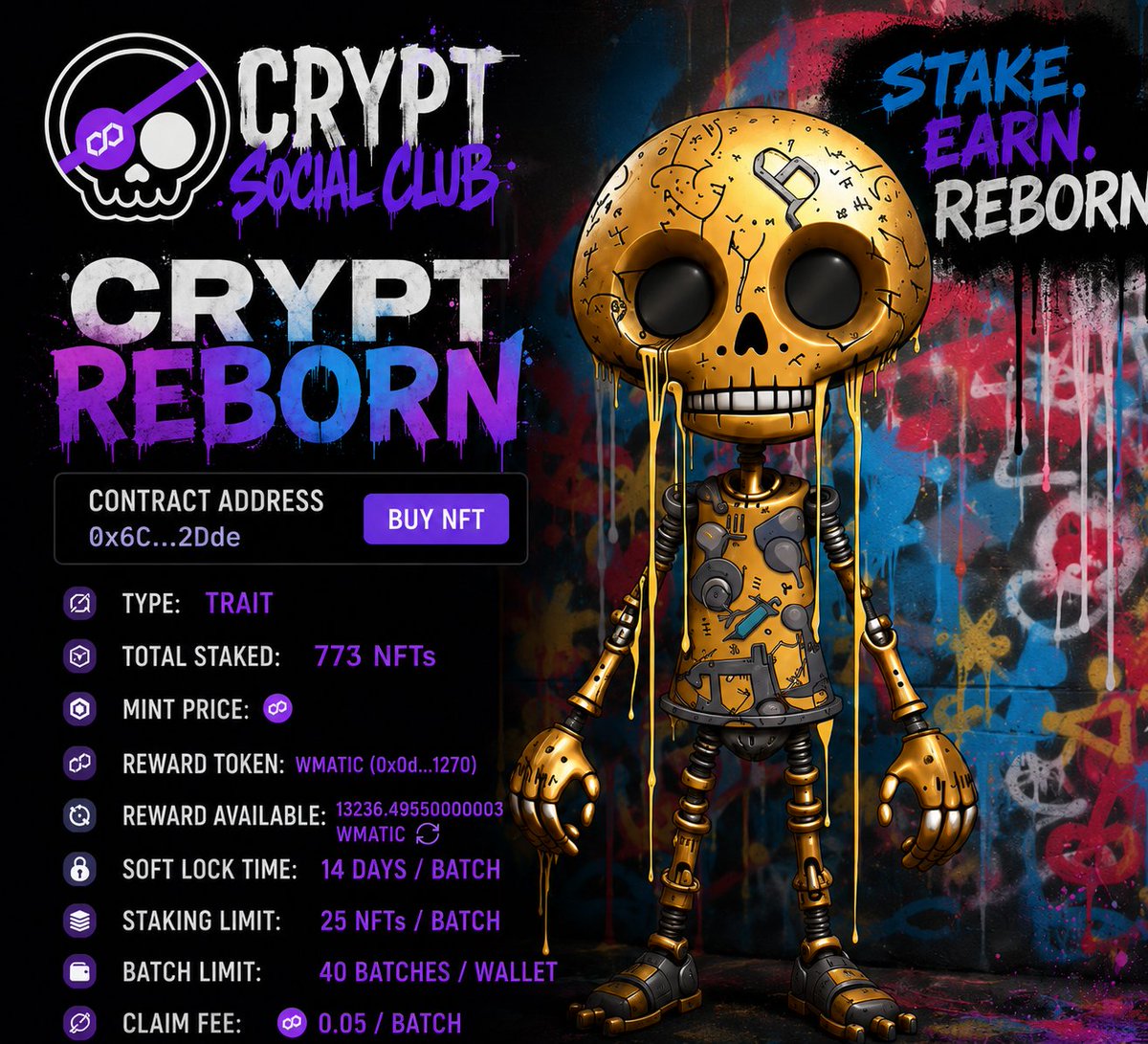 💀 Crypt Social Club 💀 tweet media