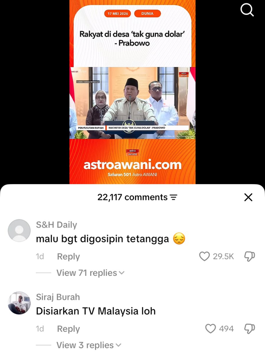 txtdrimedia's tweet photo. MALU BGT SAMPAI MASUK BERITA MALAYSIA 😭 https://t.co/cPr2BDYT2Q