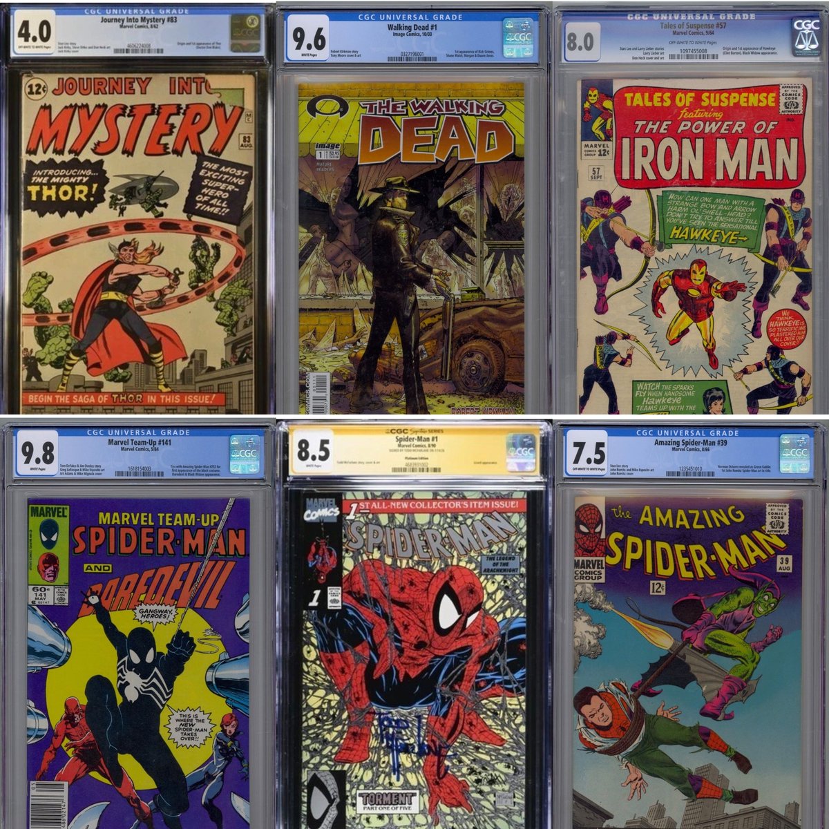 ComicsStatues's tweet photo. Some big sales over the last two weeks thanks to us buying three good collections. We're fully into moving mode, so I expect the end of May to be quiet. 

#comics #thor #thewalkingdead #ironman #spiderman https://t.co/YWHx7i57Ye