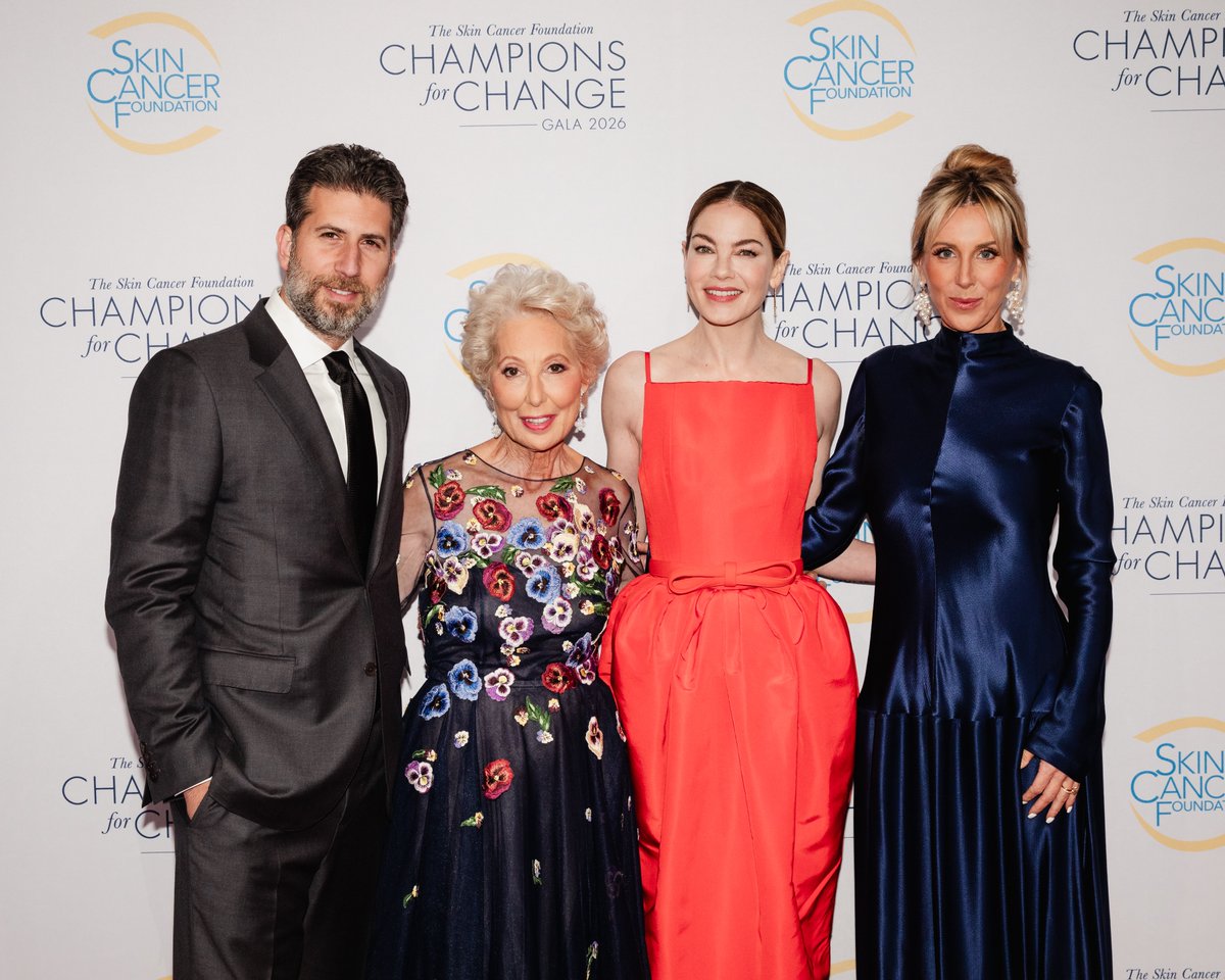 SkinCancerOrg's tweet photo. The Skin Cancer Foundation Raises More than $900,000 at Annual Champions for Change Gala. Michelle Monaghan and Adam Schweitzer honored at event: https://t.co/o9m28RqUuG https://t.co/ZxtcRXlypY