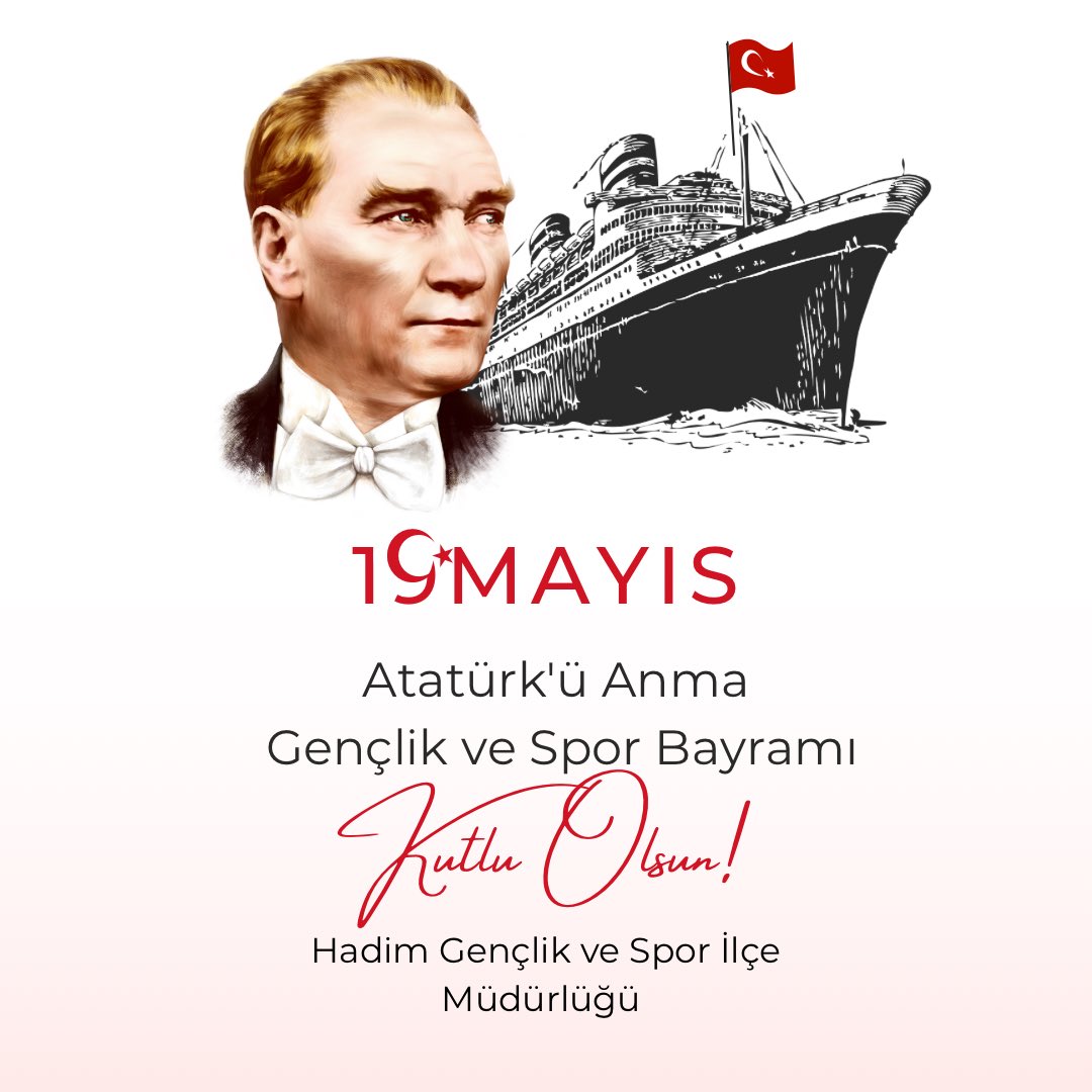 Erkan_gsb's tweet photo. 19 Mayıs, yalnızca bir tarihten ibaret değildir. Bu gün, milletimizin bağımsızlık yolundaki ilk adımı, gençliğe duyulan güvenin en büyük göstergesidir Gazi Mustafa Kemal Atatürk’ü saygı ve minnetle anıyor, gençlerimizin bayramını kutluyorum #19mayısgemçlikvesporbayramı #gençlik https://t.co/6I6yqnDoT5