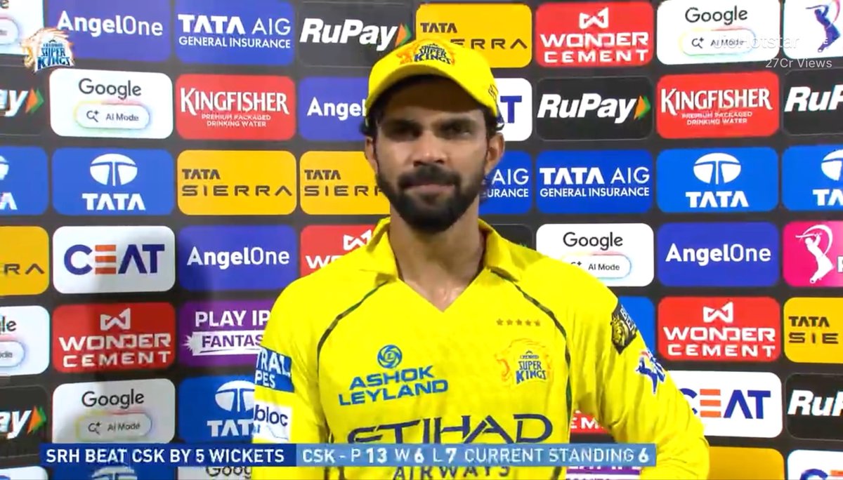 StanMSD's tweet photo. " We are Much Better this Year Compared to Last Year" : Ruturaj Gaikwad https://t.co/XfuL2wpWBa