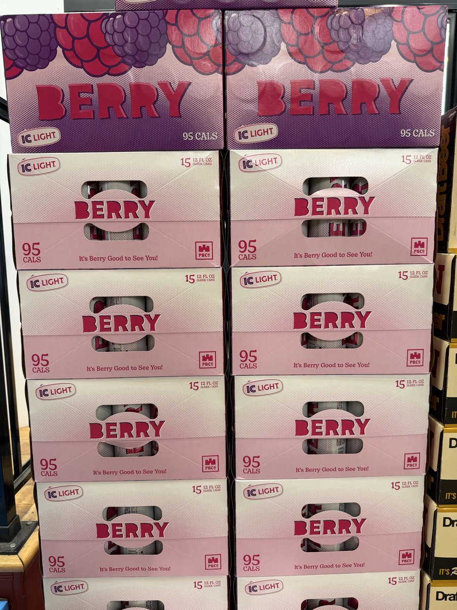 BrewsOnCarson's tweet photo. First Bapple, now Klapple?

And IC Light Berry! https://t.co/Ld7KucA7uD