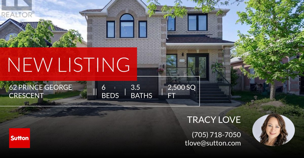 listwithlove's tweet photo. First-Time Seller Specialist ~ Tracy Love

📍 New Listing 📍 Take a look at this fantastic new property that just hit the market located at 62 Prince George Crescent in Barrie (innis-shore). Reach out here or at (705) 718-7050 for ... https://t.co/bQjUrLKa2W https://t.co/1bV5b1Jlgt