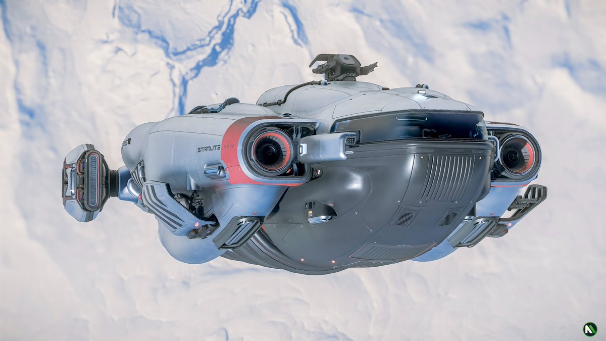 masmon's tweet photo. The MISC Starlite has officially arrived in the 'Verse! 
Think of it as the "Starfarer Lite", the ultimate $60 starter refueler for all your space gas delivery dreams.
And honestly, if you didn’t get a little emotional at that introductory trailer’s "friend-waggle," you’re lying. 👋🥹
Who’s adding this cute little tanker to their fleet? 👇
-
#StarCitizen
@RobertsSpaceInd
