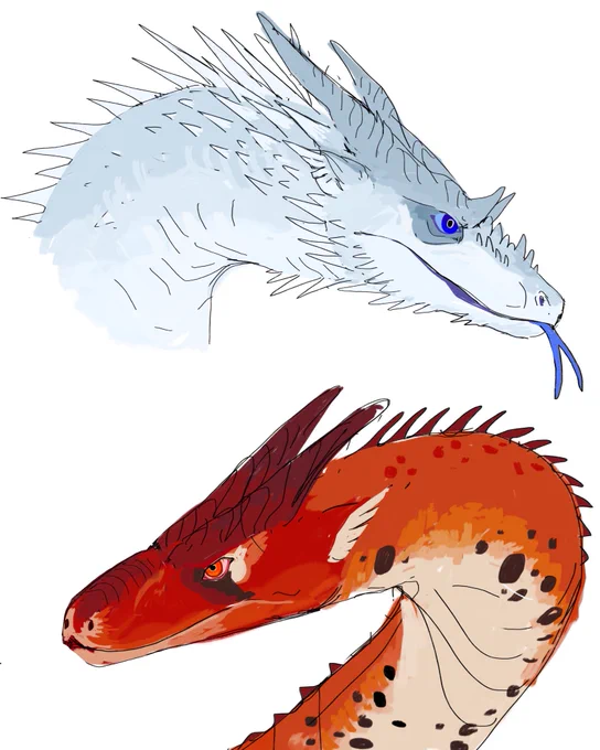 Lizards from wings of fire