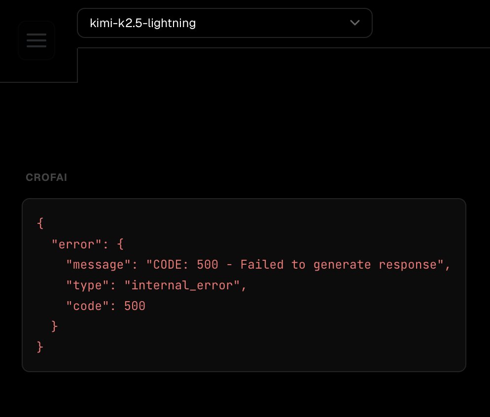Crucible__69's tweet photo. @aiCrof Help? 2.5-lightning is down. https://t.co/S651e1j95X