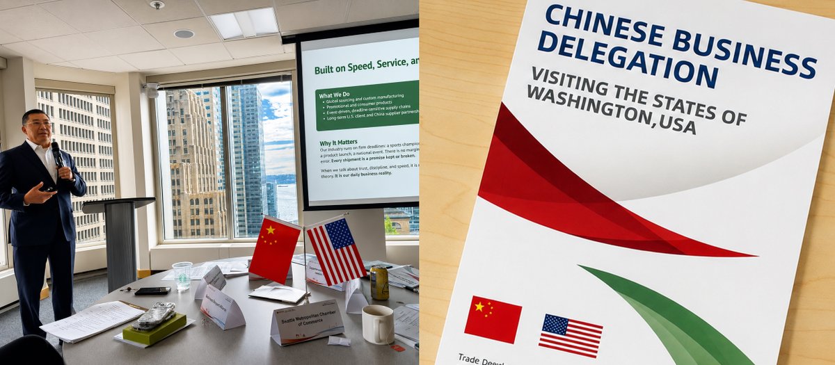 Greater_Pacific's tweet photo. Greater Pacific Founder &amp; CEO, Ben Zhang, was invited to present to the Washington State China Relations Council (WSCRC) as they hosted delegates from the Washington State Department of Commerce, and Ministers of Commerce for the Peoples Republic of China. https://t.co/05cyaeV0wg https://t.co/Mj2P49QHJQ