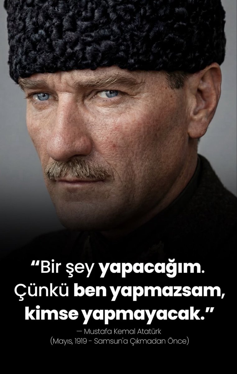 basakhacer's tweet photo. Canım Atam seni çok seviyorum. Bu ülkede doğmaktan, Türk olmaktan, bu şanlı tarihe sahip olmaktan onur duyuyorum. Hayat bizi savurmaya çalışsa da, içimde çakılı bir çelik gibi duran asaletten dik duruyor tüm bedenim. Var ol büyük Atatürk… https://t.co/JWw7fGkLG7