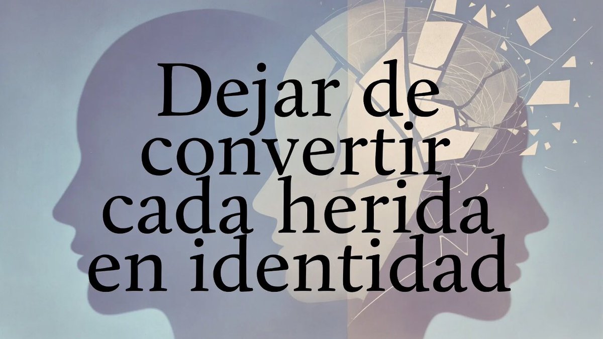 JungYPsicologia's tweet photo. El sufrimiento transforma, pero también puede cristalizarse. Este trigésimo segundo acto de individuación consiste en reconocer que una herida importante de tu vida no es la totalidad de quien eres. Muchas personas, después de un dolor profundo, organizan toda su identidad alrededor de aquello que les ocurrió. Ya no son simplemente alguien que sufrió una traición, una pérdida o un abandono; comienzan a existir principalmente como “el traicionado”, “el abandonado”, “el herido”.
El ego encuentra cierta estabilidad en esa identificación. La herida ofrece una narrativa clara, una explicación del mundo e incluso una forma de pertenencia. Pero cuando el dolor se convierte en identidad fija, la psique deja de moverse. La herida, que originalmente debía ser atravesada e integrada, se transforma en prisión.
Esto no significa minimizar el sufrimiento ni exigir una positividad superficial. Algunas heridas dejan marcas profundas y reales. El problema aparece cuando toda posibilidad futura queda subordinada a ellas. Entonces cada experiencia nueva es interpretada desde el mismo filtro, y la vida comienza a repetirse simbólicamente alrededor del trauma.
La individuación exige algo muy difícil: honrar el dolor sin construir un hogar permanente dentro de él.
En algún momento, el individuo debe preguntarse quién sería si dejara de definirse únicamente por aquello que le faltó o le rompió. Y esa pregunta puede generar vértigo, porque implica abandonar una identidad conocida, aunque haya sido dolorosa.
Sin embargo, es precisamente allí donde aparece una nueva libertad psíquica. La herida deja de ser el centro absoluto y pasa a ocupar un lugar más humano dentro de una totalidad mucho más amplia. Ya no gobierna toda la narrativa interior.
Entonces el alma puede recordar algo esencial: has sido herido, sí. Pero también has amado, creado, aprendido, deseado, resistido y transformado. Eres más vasto que aquello que te rompió.