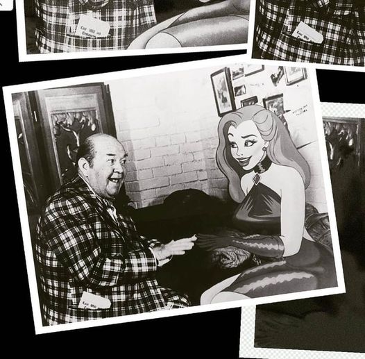 ThomasConnorsJr's tweet photo. The original design for Jessica Rabbit https://t.co/f1J73XcOPS