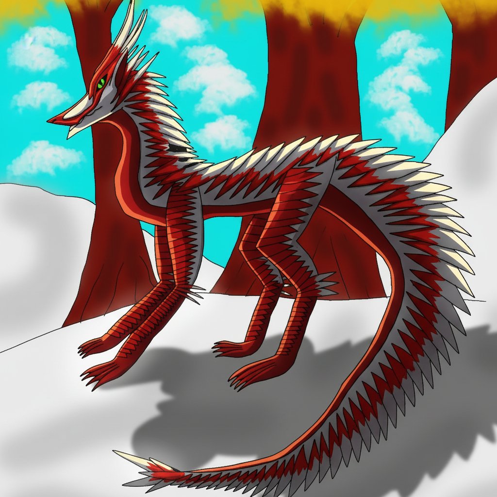 gearstrap3's tweet photo. I made this for my birthday friend today and this species is call winter blood drake 
#art #dragon #drake #winter https://t.co/iASp6Yrr5q