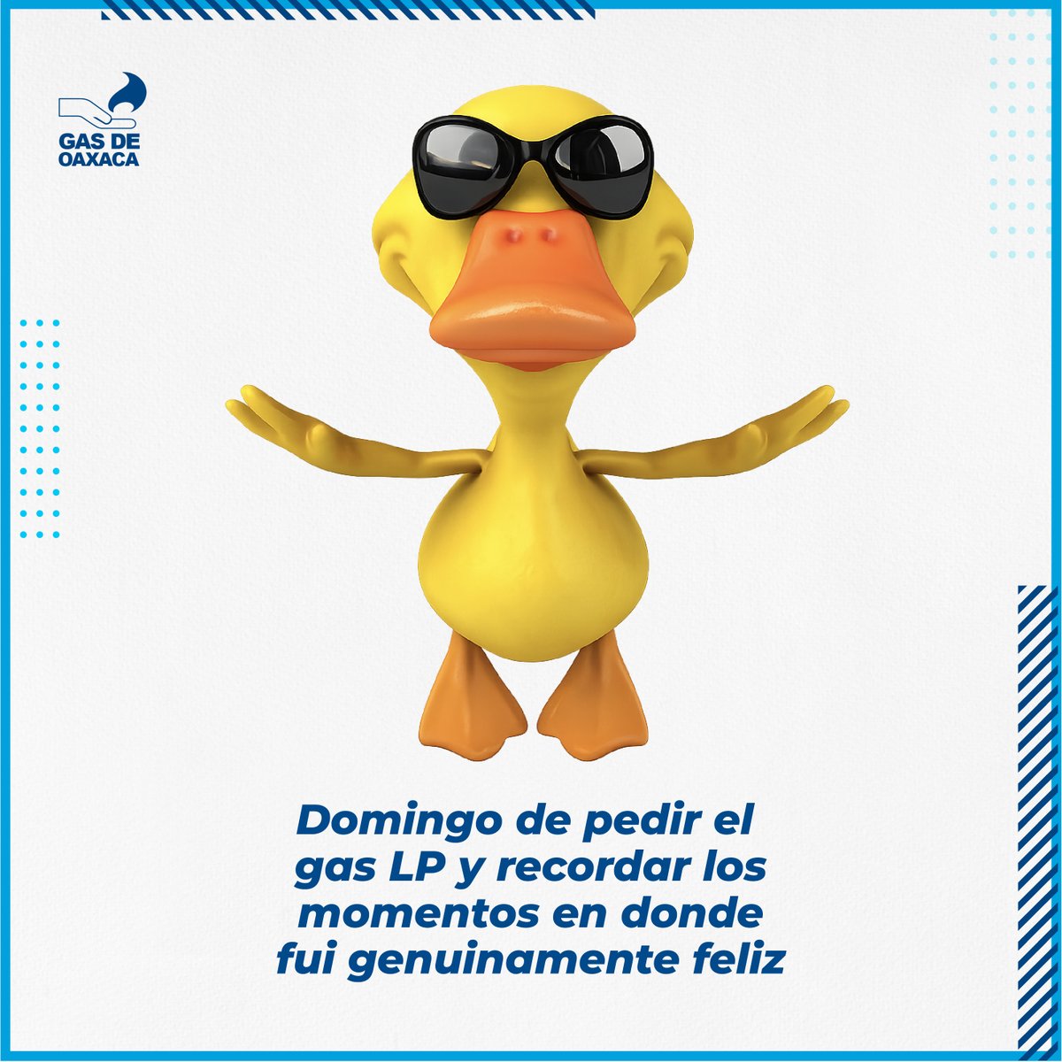 GASDEOAXACA's tweet photo. Uno a veces se pone bien sensible los domingos. 🥺

Pero antes de andar triste porque se acabó el gas en plena comida o antes del baño 😳mejor pide tu gas LP.

🚛 Recuerda que hoy recibimos pedidos hasta la 1:00 pm.
💬  951 243 39 82

#gasdeoaxaca #domingo #pedido #gaslp https://t.co/pdTD8MjuED