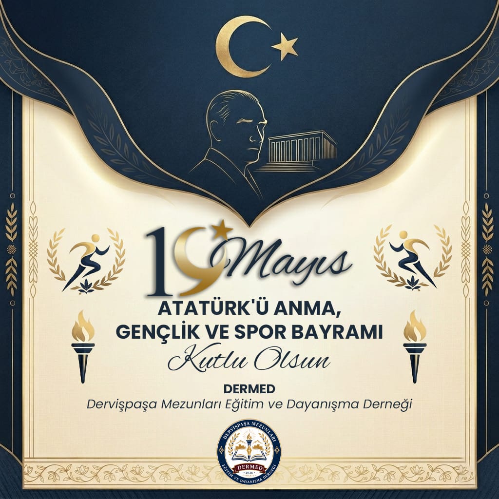 TuruncOsman's tweet photo. Gazi Mustafa Kemal Atat��rk'ün yakmış olduğu bağımsızlık meşalesini gururla taşımaya devam ediyoruz. 🇹🇷

​19Mayıs Atatürk'ü Anma, Gençlik ve Spor Bayramımız kutlu olsun!

​🎓 DERMED (Dervişpaşa Mezunları Eğitim ve Dayanışma Derneği) https://t.co/Ew89376dwG