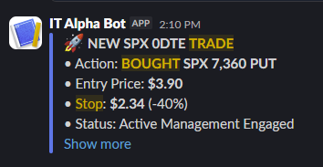 IncredibleTrade's tweet photo. We just took this $SPX put trade ... $3.90 to $8.20 out
#MembersFirst at https://t.co/bJSqrMga5Y https://t.co/oHZpBeU9k1