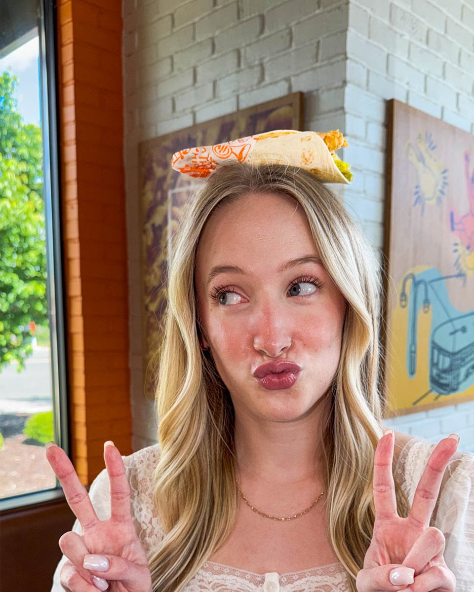 She's so crazzzzzy! Love her!!! At participating U.S. restaurants.