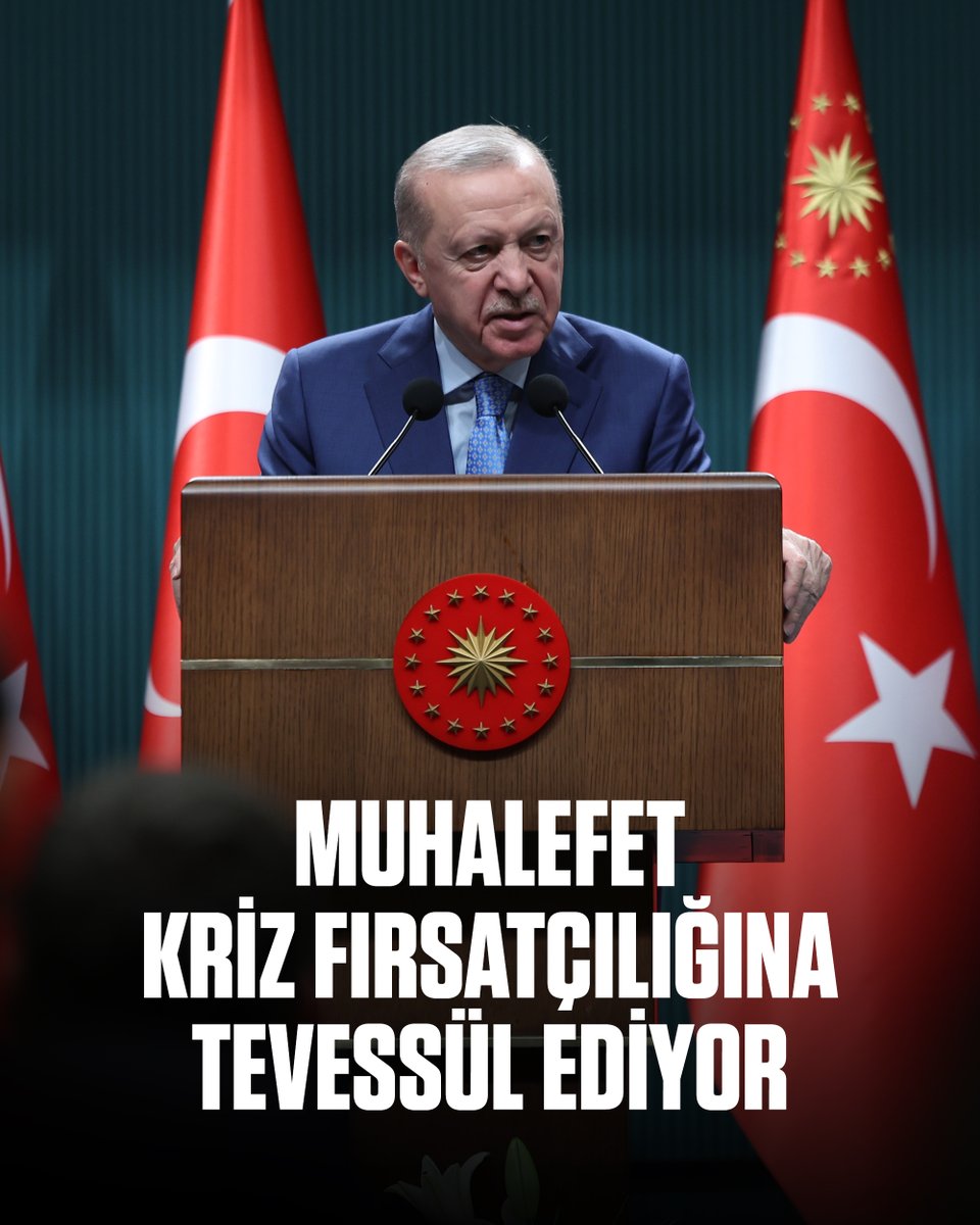 Recep Tayyip Erdoğan tweet media