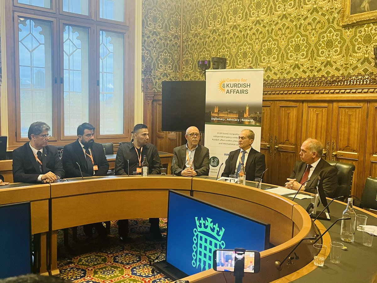 pjakukrojhelat's tweet photo. Speakers at the British Parliament Conference: No to the Imperial and Mullahs' System; Yes to Democracy and the Realization of the Rights of the Nations Within Iran Within the Framework of a Democratic System in Iran. https://t.co/S2r8TtBRay