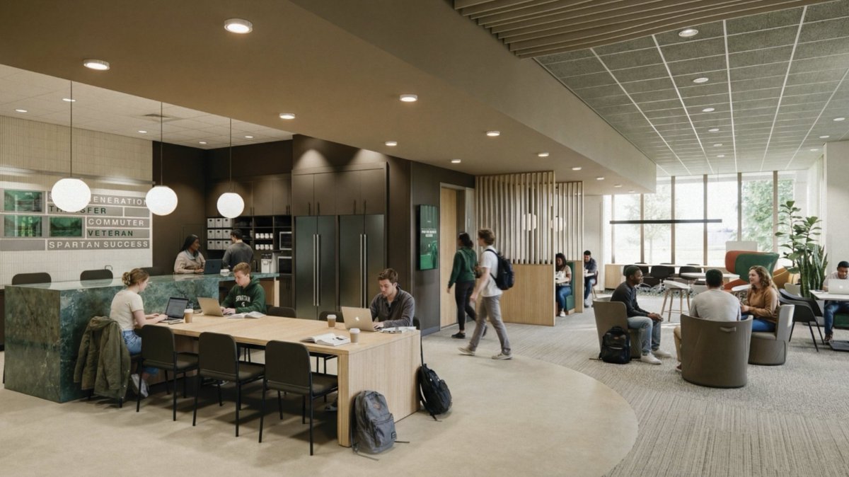 Proud to see @michiganstateu continuing to invest in a more connected and student-centered experience through the new #Spartan Success Center.