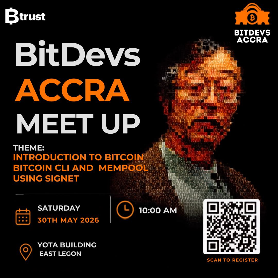 Bitcoin Developers Accra tweet media