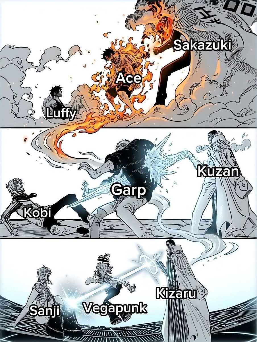 Thekingtech0's tweet photo. Why do Admirals like to turn someone into a donut? #onepiece https://t.co/1NMwY3f5Ze