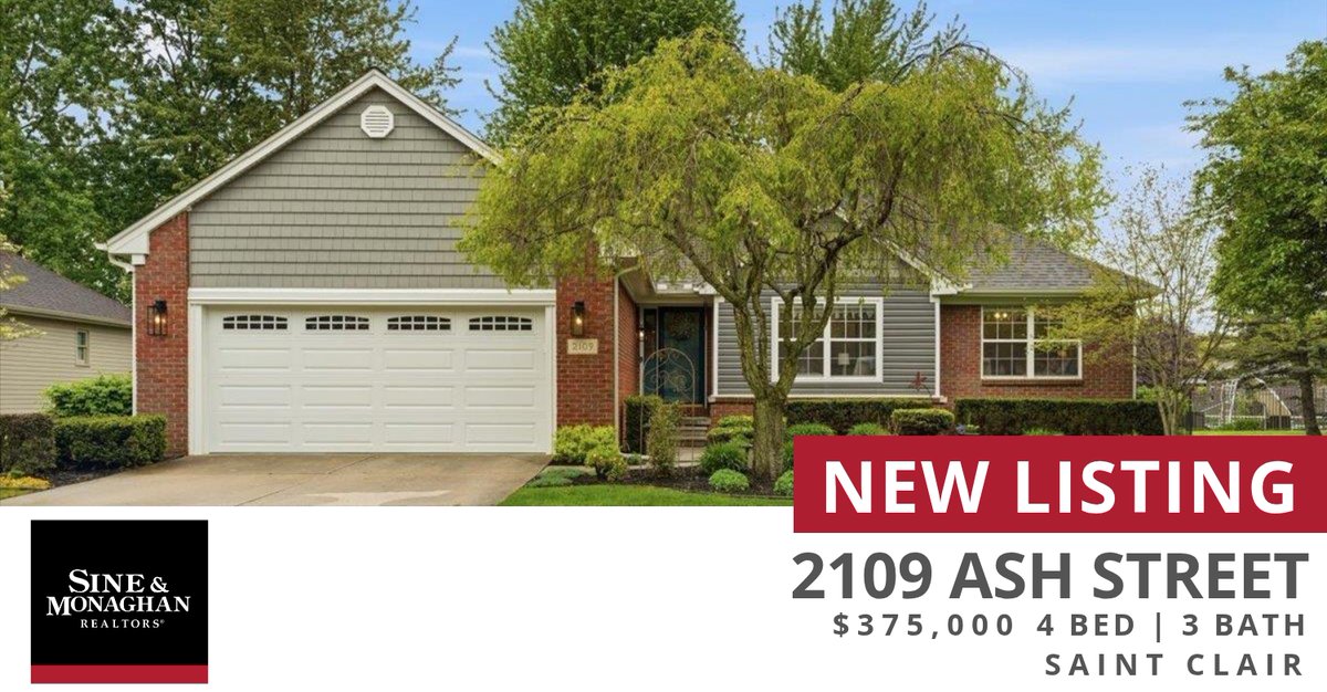 daniellejane55's tweet photo. 📍 New Listing 📍 Take a look at this fantastic new property that just hit the market located at 2109 Ash Street in Saint Clair. Reach out here or at (810) 326-1183 for more information!

Listed by Linda J Bailey, Realtor

Danielle... https://t.co/D7I3k4sU0C https://t.co/pLkoTWuWnm