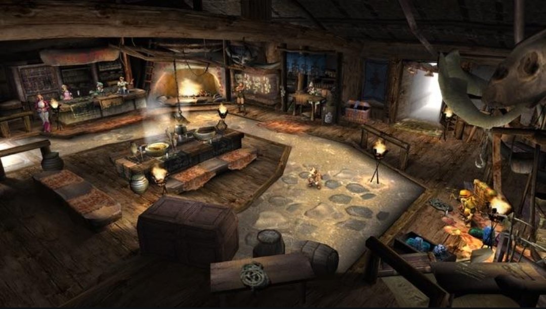 MidnightBoshi's tweet photo. Hubs in Monster Hunter are the most important places in the series. SO MANY memories are formed here! Some PAINFUL ones.. But good memories as well!!

Tbh It's IMPOSSIBLE for me to look at Kamura’s hub and not feel nostalgic and sad about old times. These places are wonderful! https://t.co/igqELpBbhz