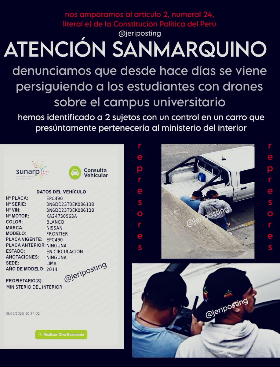 nohayestao's tweet photo. ¿Cual es el interés del MINTER de seguir asi los estudiantes? No deberian ver los casos de extorsión o algo? https://t.co/rGOS4HdgQy
